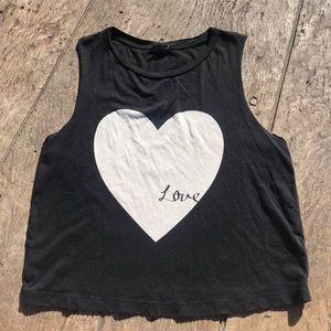 Love tank top forever 21